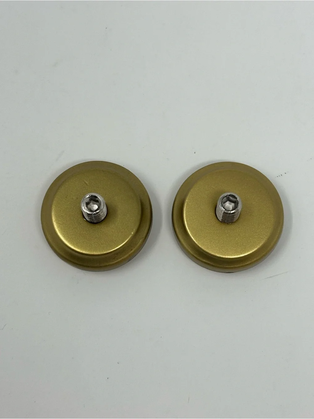 Pottery Barn Standard End Cap Finials Brass Finish .75